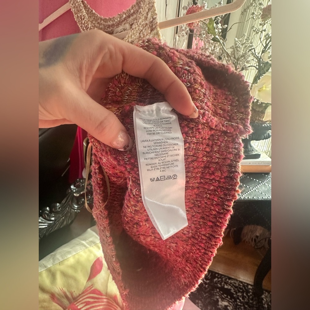 NWT Anthropologie Pilcro Cable Knit Halter Sweater $128 MSRP - Picture 9 of 12